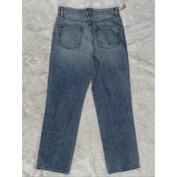 NWT Slvrlake 100% Cotton Straight Leg London Jeans Size 31 - Picture 4 of 9